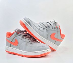 [CZ1685-005] Preschool Nike FORCE 1 'LIGHT SMOKE BRIGHT CRIMSON (PS)' Size 3Y