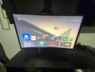 Samsung curved monitor