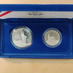 United States Liberty Proof Coins  1986