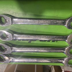 Snap On And Bluepoint Wrenches