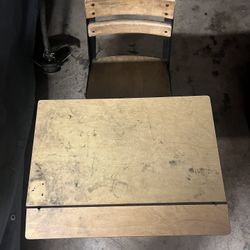 Vintage School Desk
