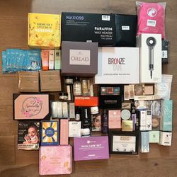 Over 350 pieces of NEW Makeup, Hair, and Skin products