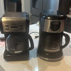 Mr Coffee & Black&Decker Machines