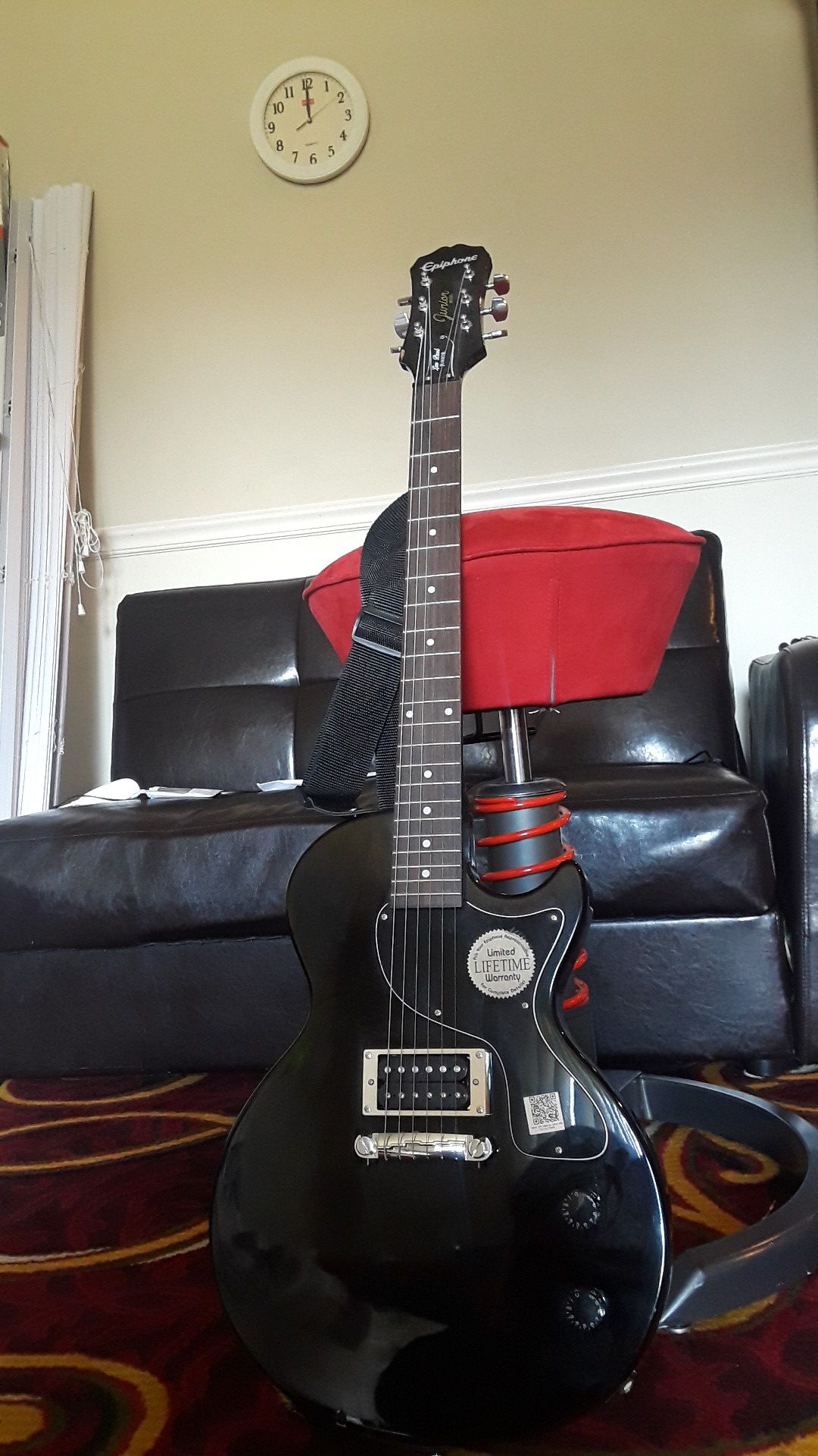 Ephiphone Guitar with strap
