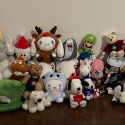Different Plushies 
