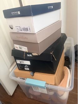 Huge box of size 8 women’s shoes