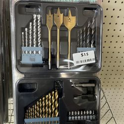 46 Piece Assorted Drill & Bit Set 
