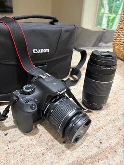 Canon Rebel Camera and lens kit