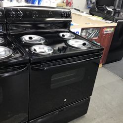 GE Coil Top Range. 1 year Warranty 