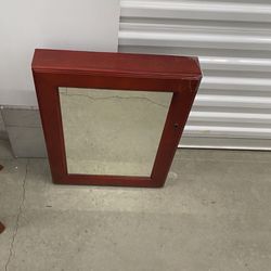 Mirror Jewelry Box PartFor Vanity Or Makeup Desk 