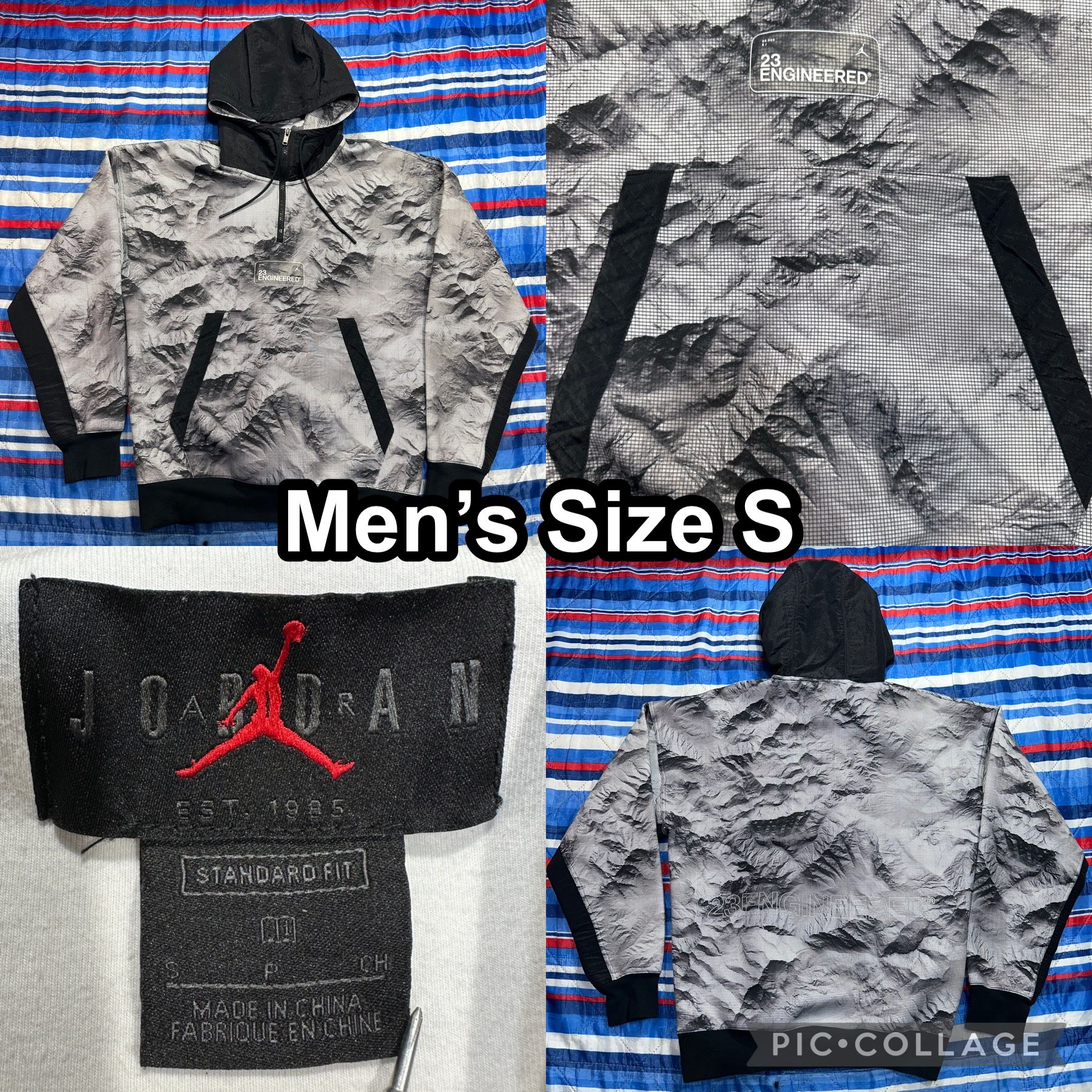 Nike Air Jordan Printed Pullover Hoodie 23 Engineered CU9148-100 Mens Size  Small for Sale in Ontario, CA - OfferUp
