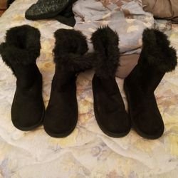 Little Girls Boots/ Shoes.     Sizes 1 And 2