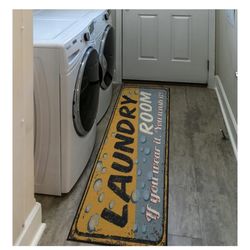 NEW Laundry Room Runner Rug