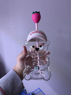 Pink Bearista cup