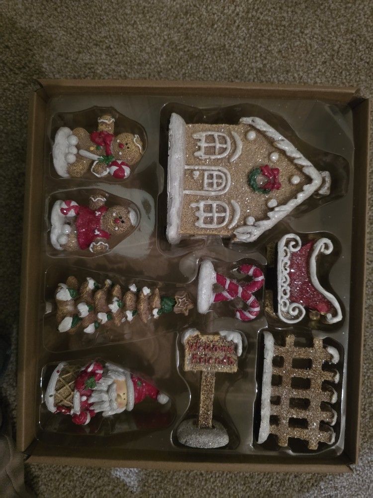 Ceramic Gingerbread Ornaments