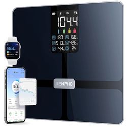 RENPHO Elis 2 Bluetooth Body Fat Scale, Smart Digital Bathroom Weight Scale