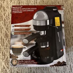 Brentwood Espresso And Cappuccino Maker - GA-135BK