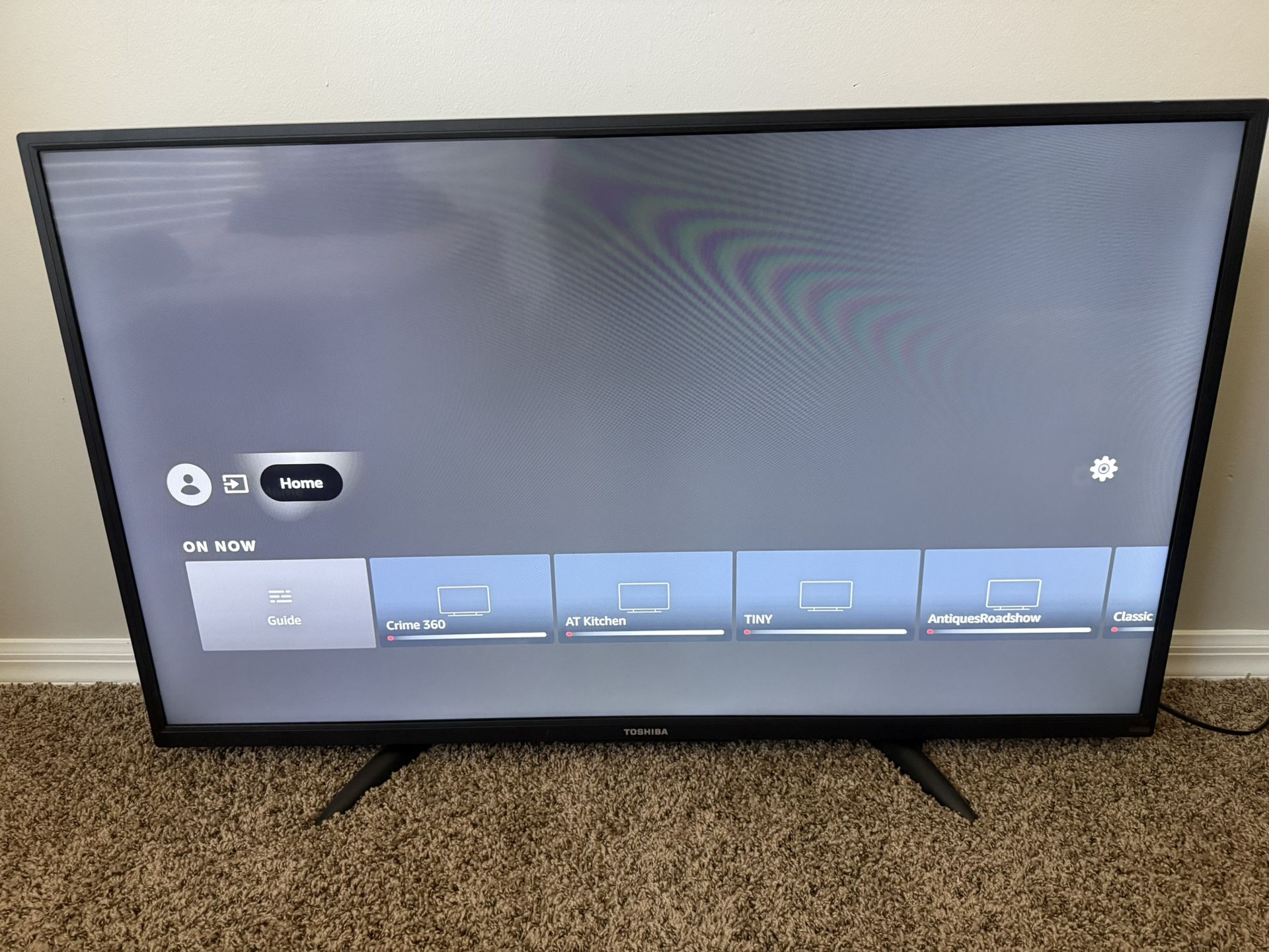 TV Toshiba 50” LED 4K HD Smart