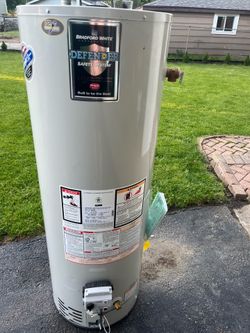 Bradford White water heater, 40 gal.