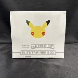 Pokémon Cards Celebrations Elite Trainer Box ETB