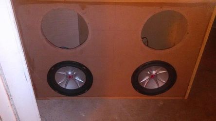 2 kicker 10s crv and a 4 10 box