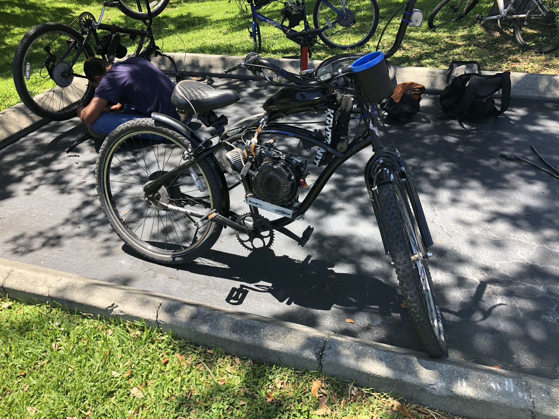 80 cc motorized bike. 4stroke