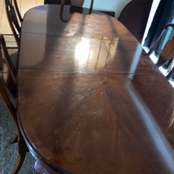 Cherry Red Oak Table 