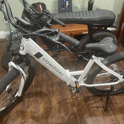 SONDORS Foldable Electric Bike ⚡ Low Miles – Charger & Key Included