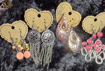 Lot #2. 4 Pair Brand New Earrings