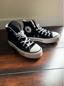 Converse Chuck Taylor All Star Platform High-Top Sneakers, size: 7.5