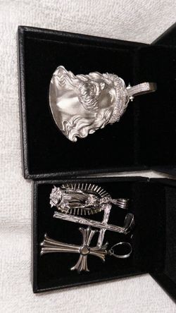 Jesus passion of Christ pendant 925 silver
