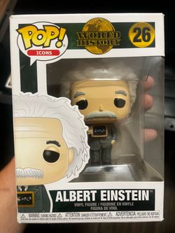 Funko POP! World History #26: Albert Einstein Vinyl Figure