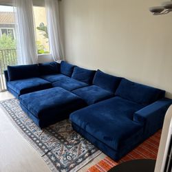 Joybird Holt Grand Sectional with Ottoman