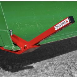 2 Tractor Bucket Edge Tamers With Extension 