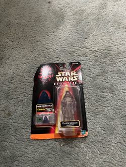 Darth Sidious figure Star Wars
