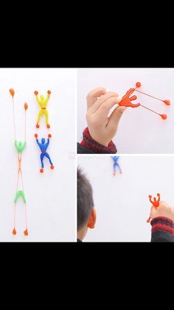 50 pices Party favors wall climbing spider man new