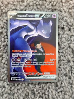 Team Rockets mewtwo ex #281 Ascended Heroes