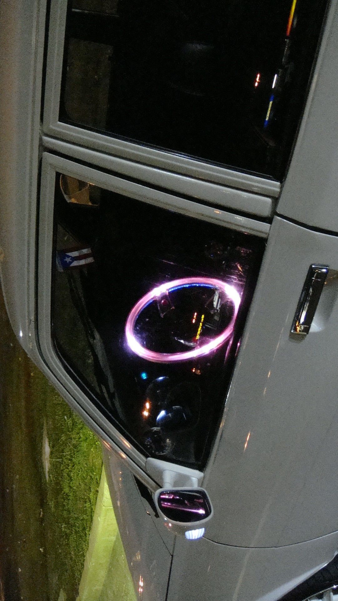 APC 7 color changing LED steering wheel/ RARE