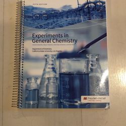 Experiments Of General Chemistry