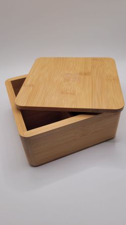 Divided Bamboo Box