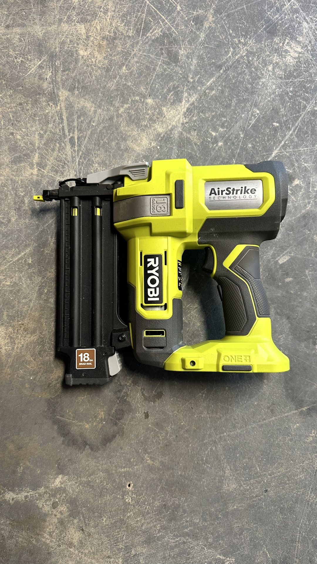 Ryobi One+18 Volt Airstrike 18 Gauge Brad Nailer 🛑No Battery/No