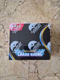 Pokemon Chaos Rising Booster Box