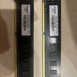 Brand New Ram 8 Gb Each(2 Sticks)