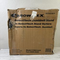Bowflex Selected Dumbbell Stand Model BDS1642 New Open Box