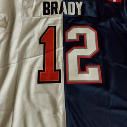 Tom Brady Split Jersey 