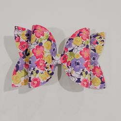 Foral Minnie Mouse Bow