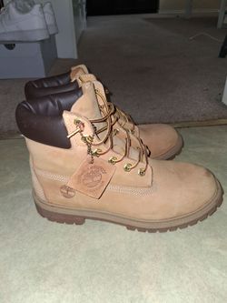 8 Womens 6.5 men's Timberland boots