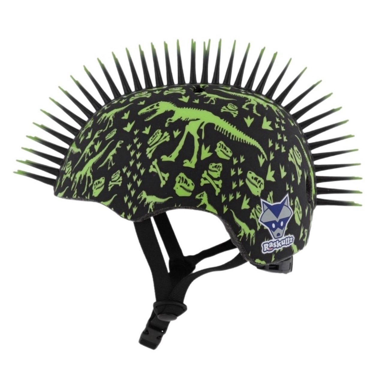 NEW! Raskullz Mohawk Dinosaur Helmet