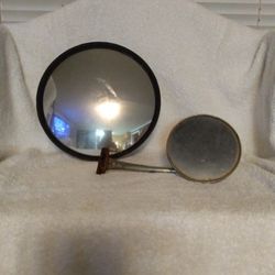 Two Old Mirrors For Car Or Truck