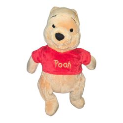 Vintage Disney Store Exclusive Winnie The Pooh 13” Plush Stuffed Animal